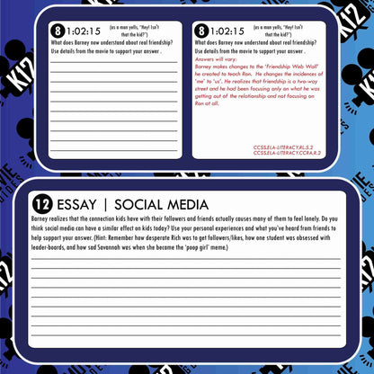 Ron's Gone Wrong Movie Guide | Worksheet | Questions | Google Slides (PG - 2021) Sample
