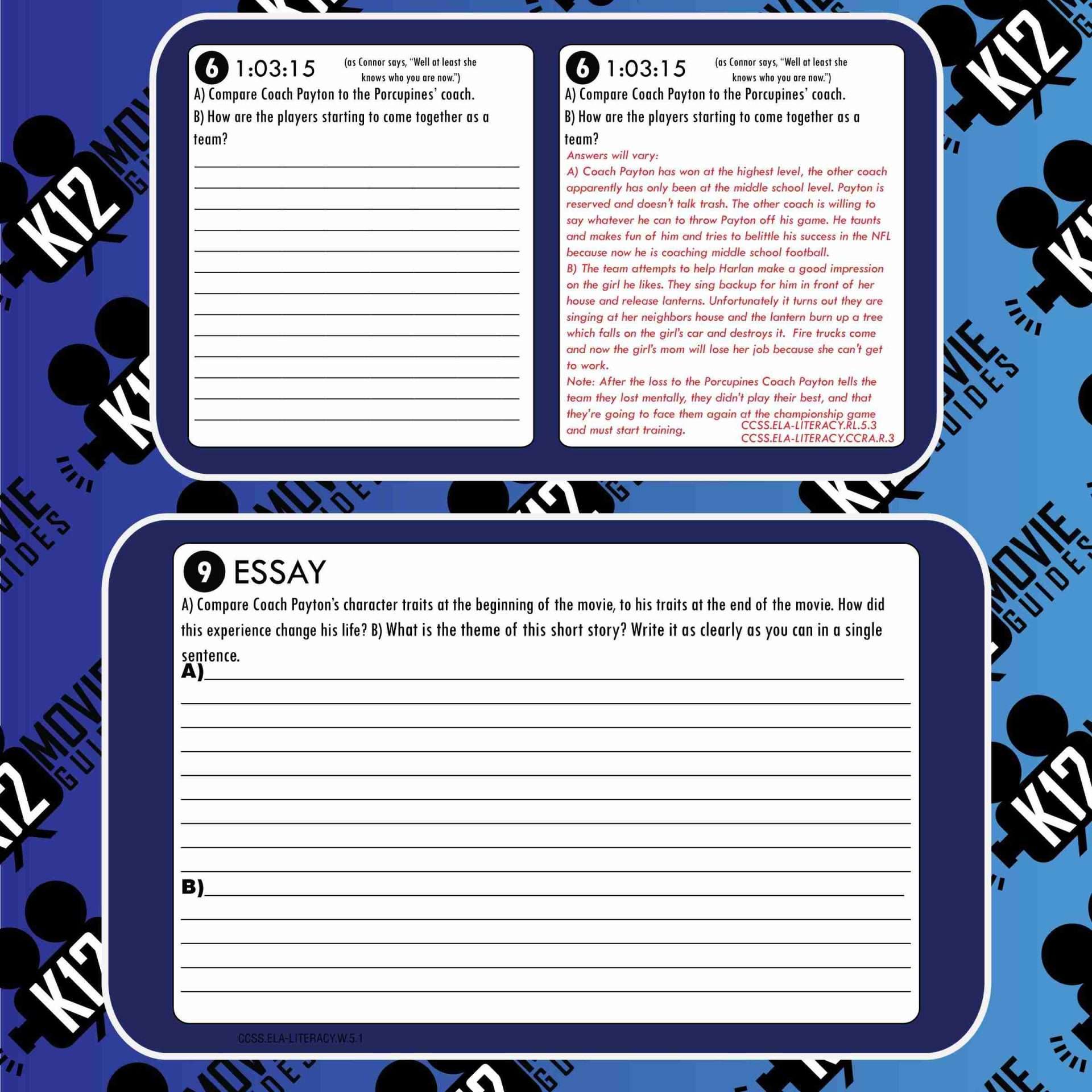 Home Team Movie Guide | Worksheet | Google Slides (PG - 2022) | Sample