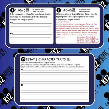 Castle in the Sky Movie Guide | Worksheet | Google Slides (PG - 1986) Sample
