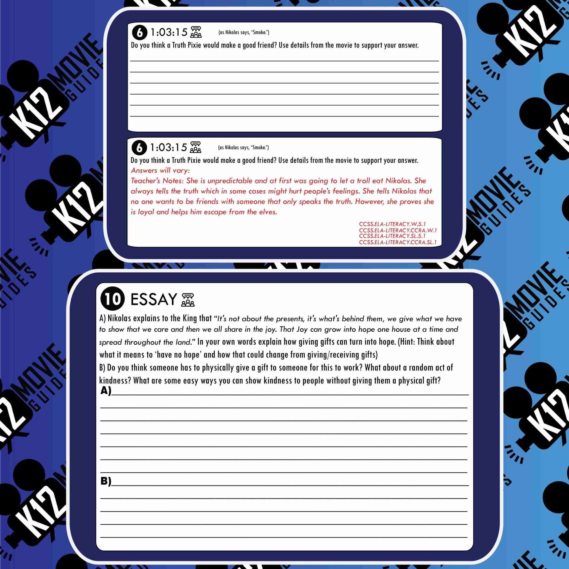 A Boy Called Christmas Movie Guide | Worksheet | Questions | Google Slides (PG - 2021) Cover
