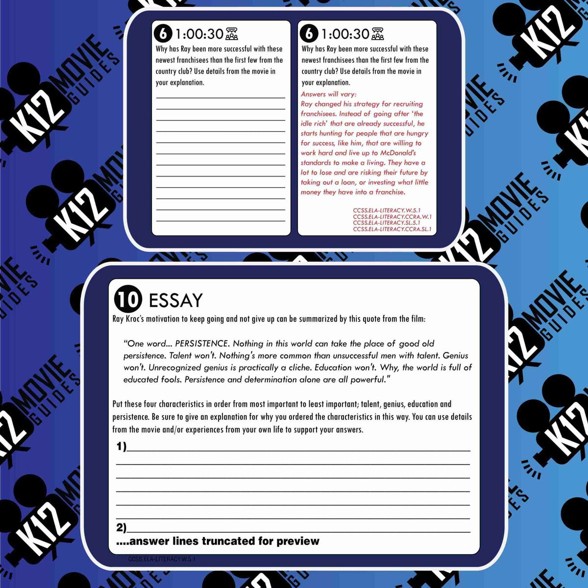 The Founder Movie Guide Questions & Worksheet | Answer Key – K12MovieGuides