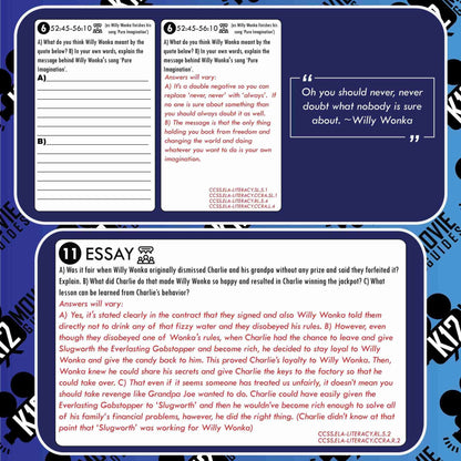 Willy Wonka & the Chocolate Factory Movie Guide | Questions |Worksheet(G - 1971) Free Sample