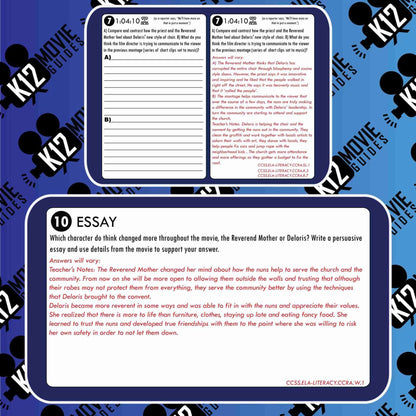 Sister Act Movie Guide | Questions | Google Slides (PG - 1992) Sample