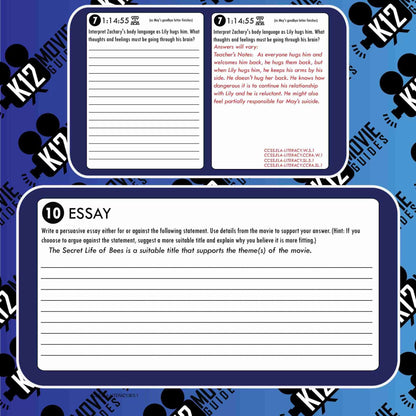 The Secret Life of Bees Movie Movie Guide | Questions | Worksheet (PG - 2020) Free Questions
