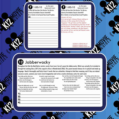 Alice in Wonderland Movie Guide | Questions | Worksheet | Google (PG - 2010) Free Sample