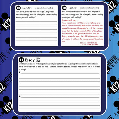 Aladdin Movie Guide | Questions | Worksheet | Google Form (PG - 2019) Free Sample