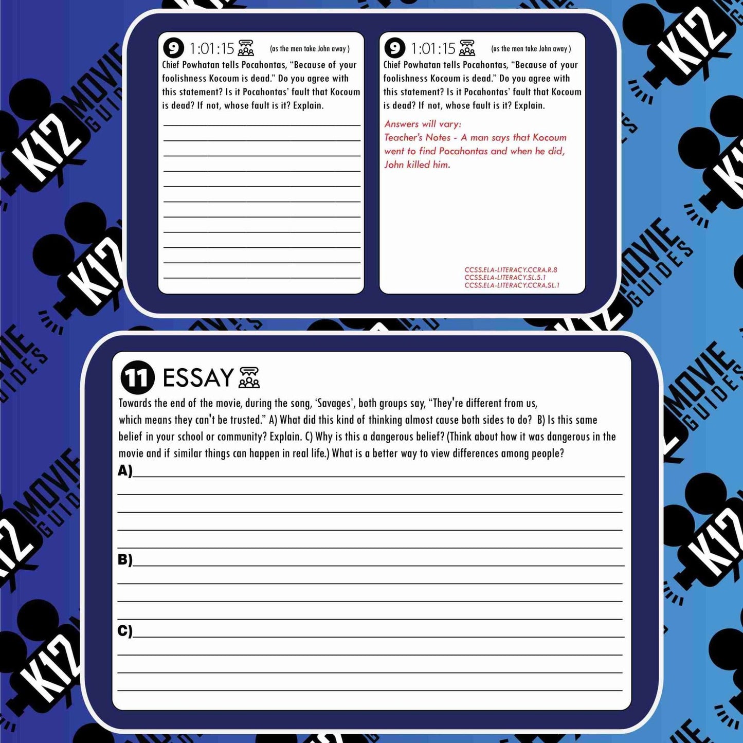 Pocahontas Movie Guide | Questions | Worksheet | Google Form (G - 1995) Free Sample