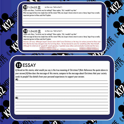 Klaus Movie Guide | Questions | Worksheet | Google Form (PG - 2019) Free Sample