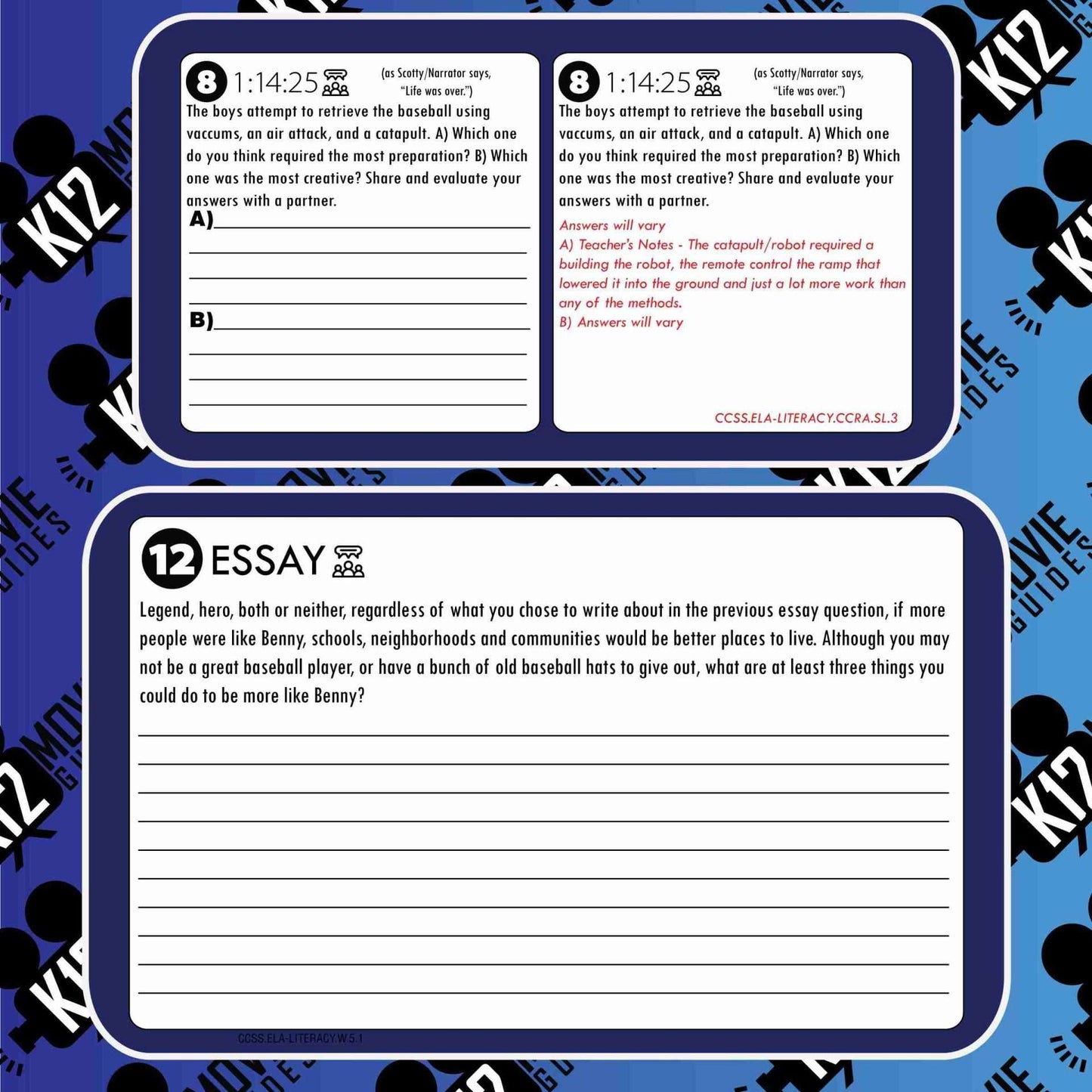 The Sandlot Movie Guide | Questions | Worksheet (PG - 1993) Free Questions