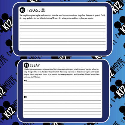 La La Land Movie Guide | Questions | Worksheet | Google Slides (PG13 - 2016) Sample