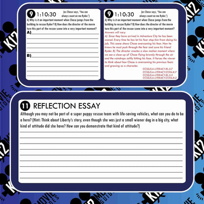 PAW Patrol: The Movie - Movie Guide | Worksheet | Questions | Google (G - 2021) Sample
