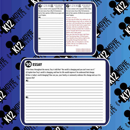 Fences Movie Viewing Guide | Questions | Worksheet | Google Forms (PG13 - 2016) Free Sample