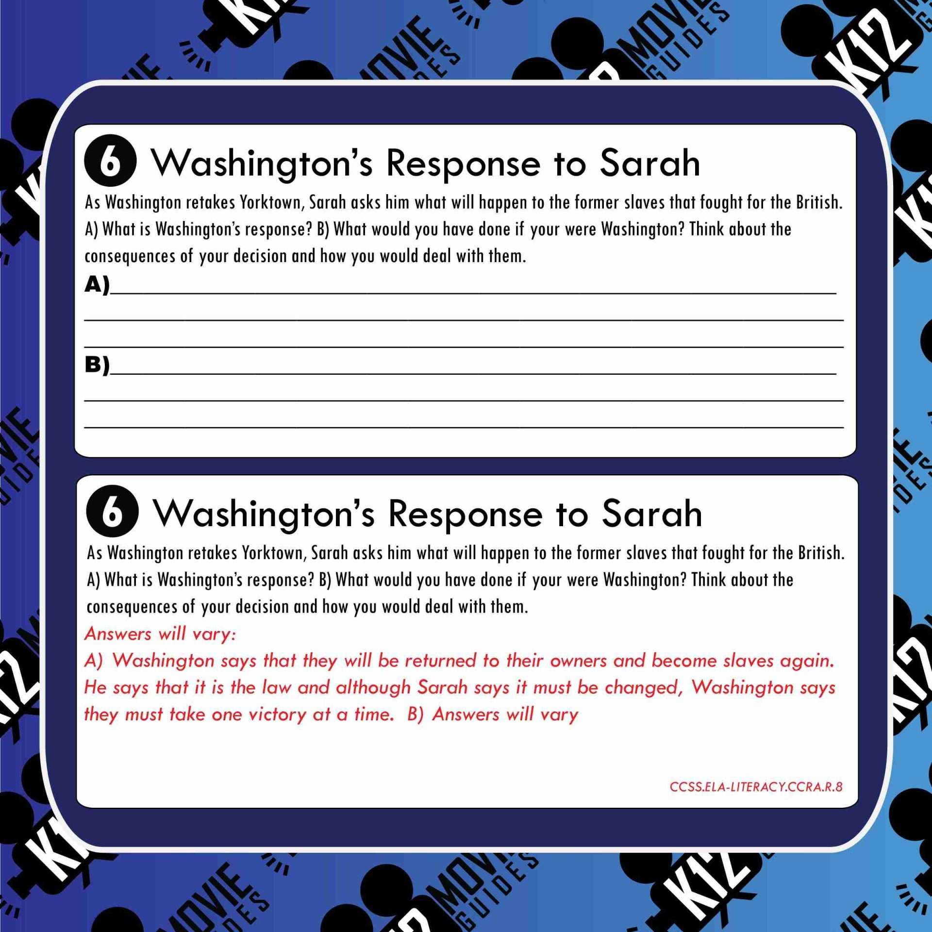 Liberty's Kids | Yorktown Episode 36 (E36) - Movie Guide | Worksheet Free Sample