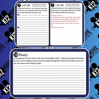 Felicity: An American Girl Adventure Movie Guide | Questions | Worksheet (TV - 2005)