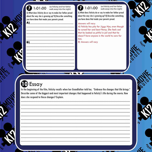 Felicity: An American Girl Adventure Movie Guide | Questions | Worksheet (TV - 2005) preview image 3