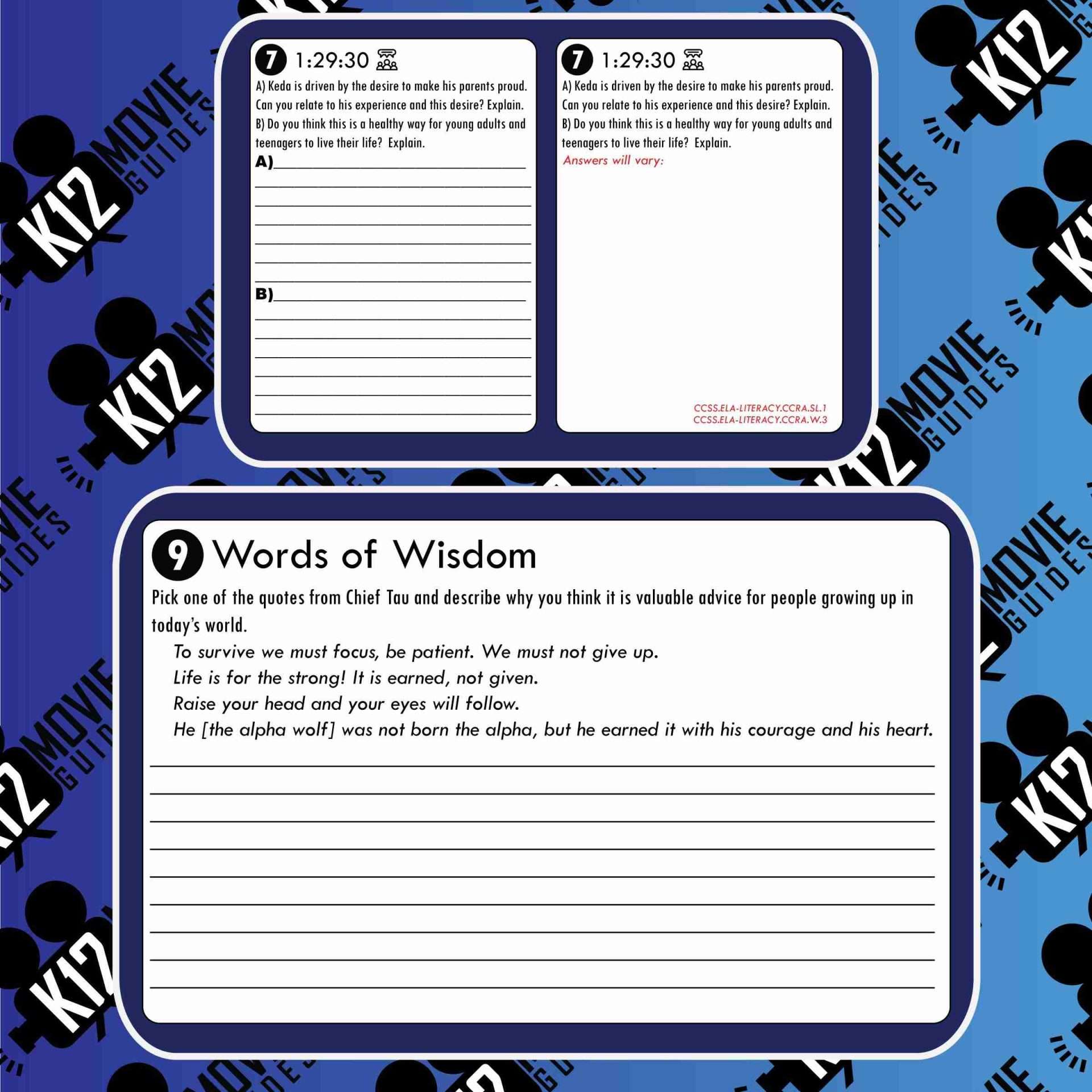 Alpha Movie Guide | Questions | Worksheet (PG13 - 2018) Free Questions