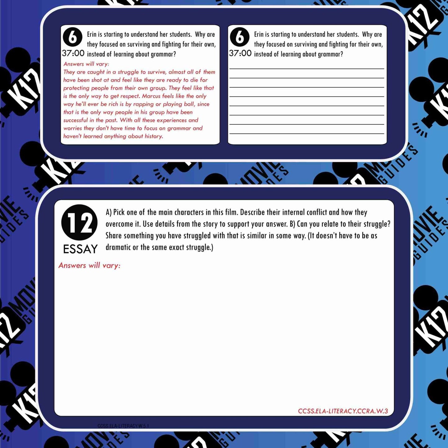 Freedom Writers Movie Guide | Questions | Worksheet (PG13 - 2007) Free Sample