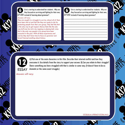 Freedom Writers Movie Guide | Questions | Worksheet (PG13 - 2007) Free Sample