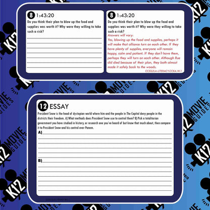 The Hunger Games Movie Guide | Questions | Worksheet (PG13 - 2012) Free Sample