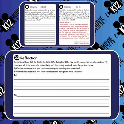 Gone With the Wind Movie Guide | Questions | Worksheet | Google (G - 1939) Sample