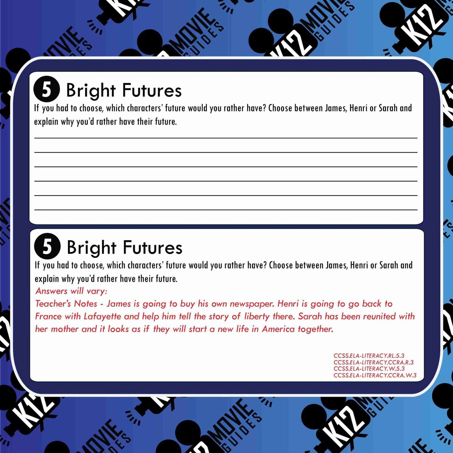 Liberty's Kids | Going Home Episode 39 (E39) - Movie Guide | Worksheet Free Sample