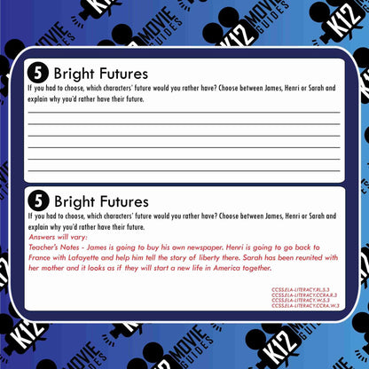 Liberty's Kids | Going Home Episode 39 (E39) - Movie Guide | Worksheet Free Sample