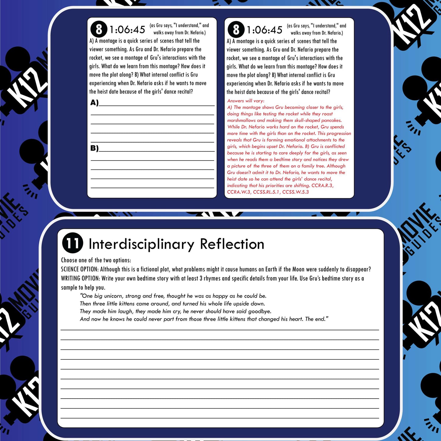 Despicable Me Movie Guide (PG - 2010) Sample