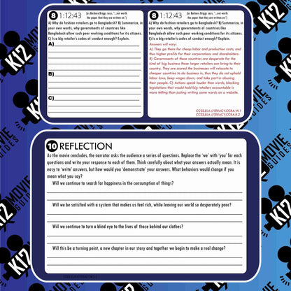 The True Cost Documentary Movie Guide | Questions | Google Forms (PG13 - 2015) Free Sample