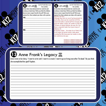 The Diary of Anne Frank Movie Guide | Questions | Worksheet (NR - 1959) Free Sample