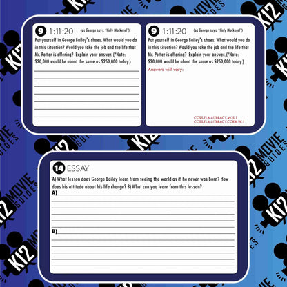It's a Wonderful Life Movie Guide | Questions | Worksheet | Google Form(PG-1946) Free Sample