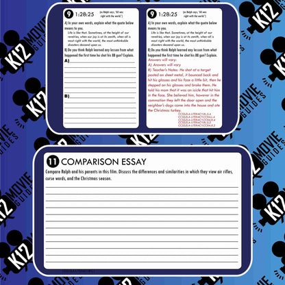 A Christmas Story Movie Guide | Worksheet | Questions | Google Form (PG - 1983) Free Sample