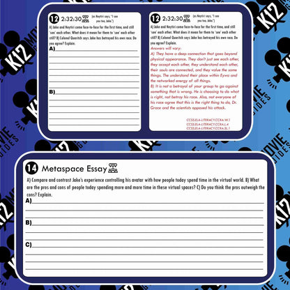 Avatar Movie Guide | Worksheet | Questions | Google Slides (PG13 - 2009) Sample
