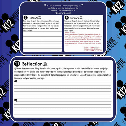 The Secret Life of Walter Mitty Movie Guide | Questions | Worksheet (PG - 2013) Free Sample