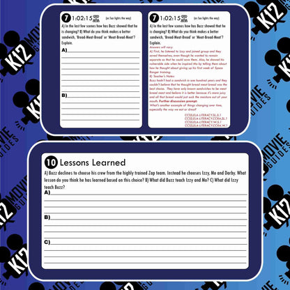 Lightyear Movie Guide | Worksheet | Questions | Google Slides (PG - 2022) Sample
