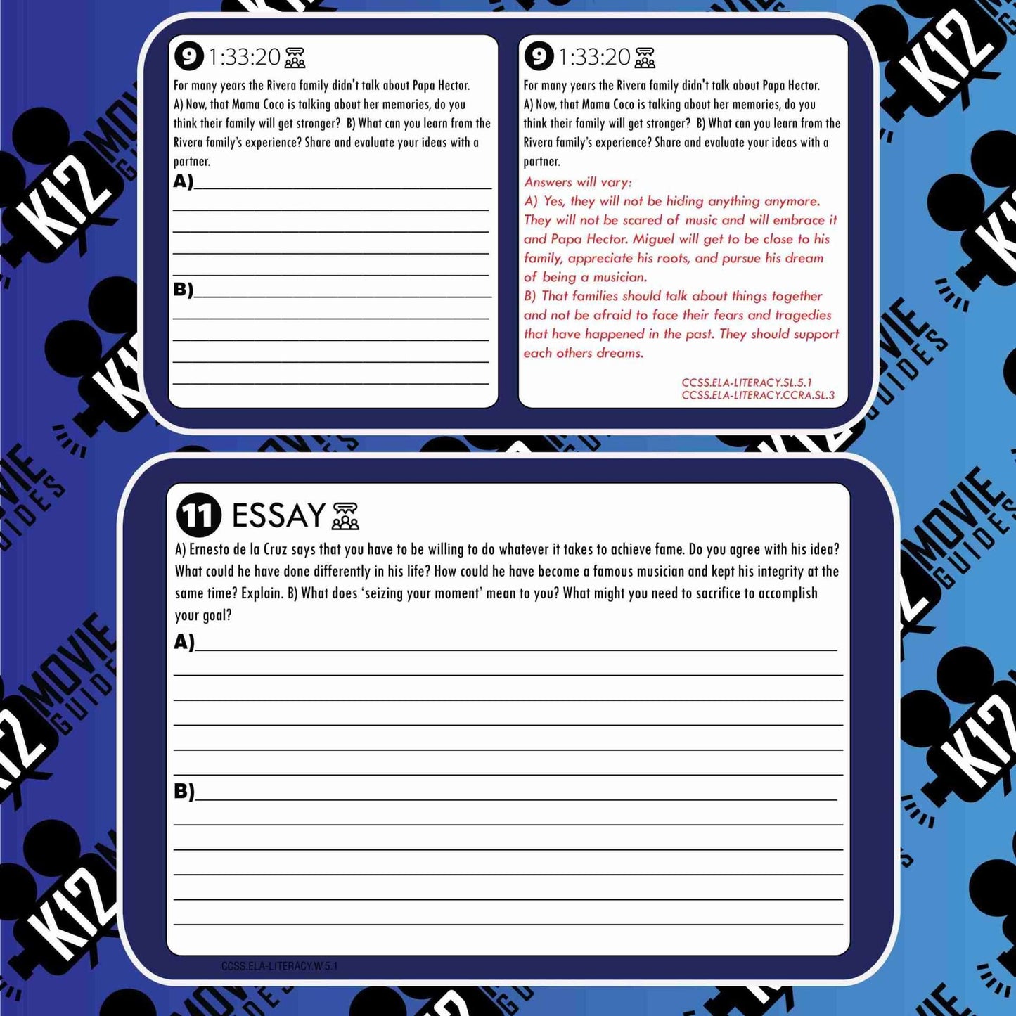 Coco Movie Guide | Questions | Google Forms (PG - 2017) | The Day of the Dead Free Sample