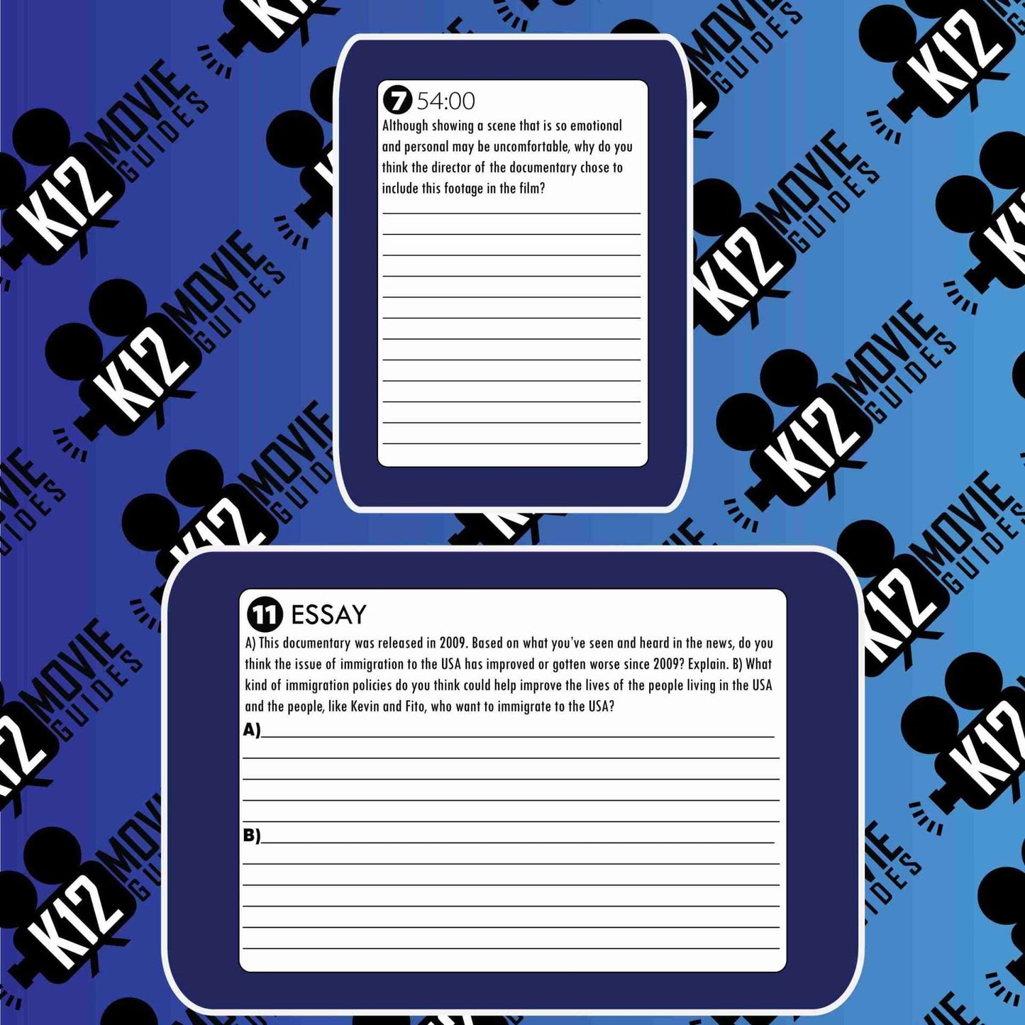 Which Way Home Documentary Movie Guide | Questions | Worksheet (2009) Sample