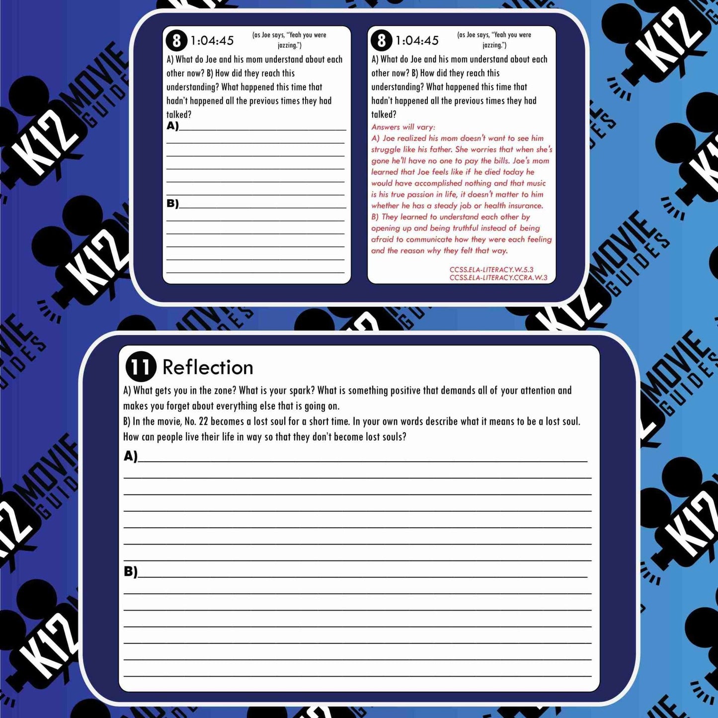 Soul Movie Guide | Worksheet | Questions | Google Form (PG - 2020) Free Sample