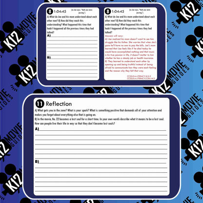 Soul Movie Guide | Worksheet | Questions | Google Form (PG - 2020) Free Sample