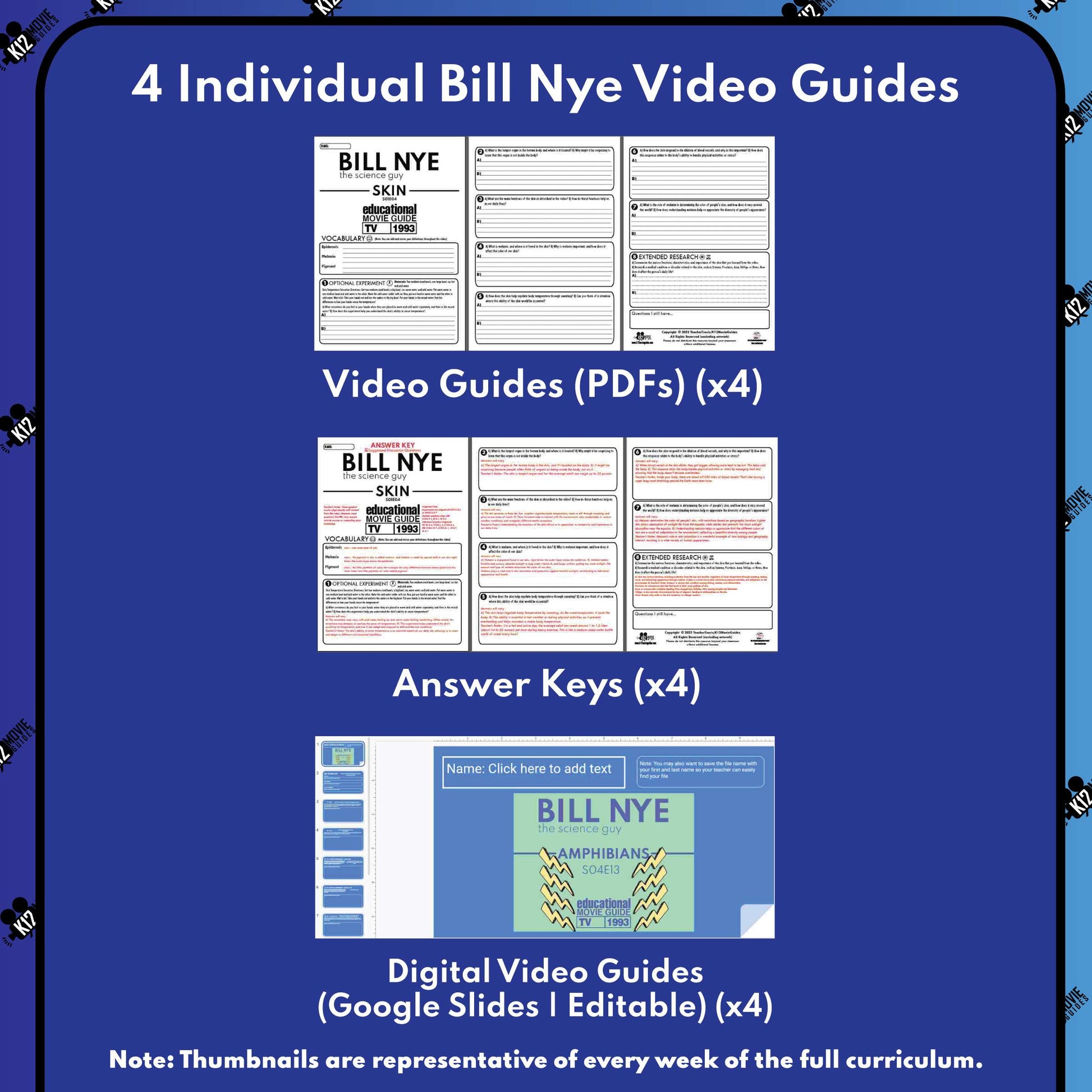 Free Bill Nye Science Curriculum Sample