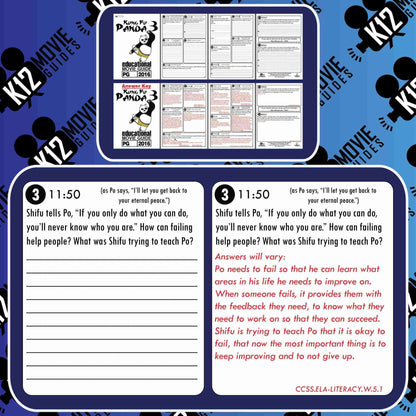 Kung Fu Panda 3 Movie Guide | Questions | Worksheet (PG - 2016) Free