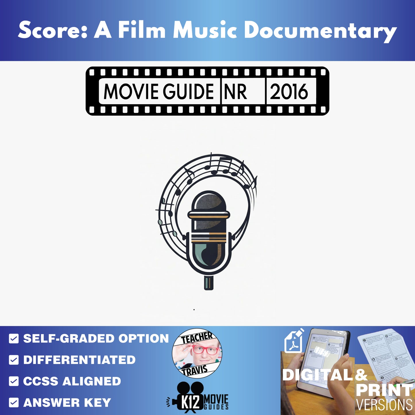 Score: A Film Music Documentary Movie Guide Questions & Worksheet