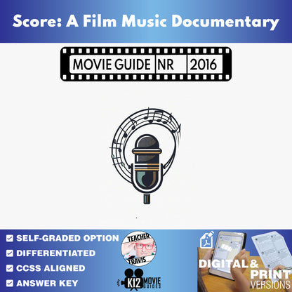 Score: A Film Music Documentary Movie Guide Questions & Worksheet