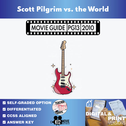Scott Pilgrim vs. the World Movie Guide Questions & Worksheet