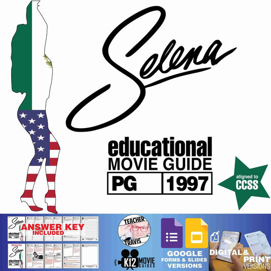 Selena Movie Guide | Questions | Worksheet | Google Formats (PG - 1997)