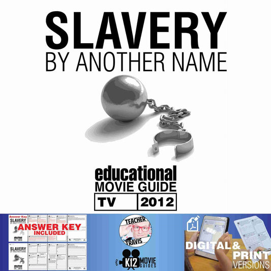 Slavery By Another Name Movie Guide | Questions | Worksheet (TV - 2012) Cover
