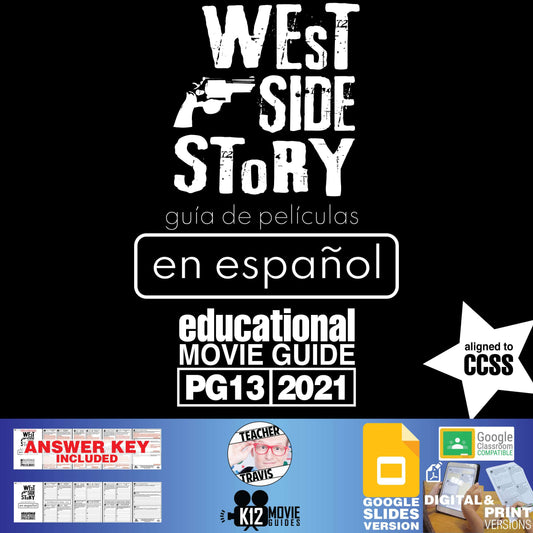 West Side Story Movie Guide (PG13 - 2021) in Spanish | En Español Cover