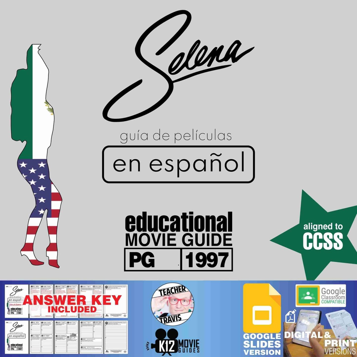 Selena Movie Guide in Spanish | Español | Mexican American (PG - 1997) Cover