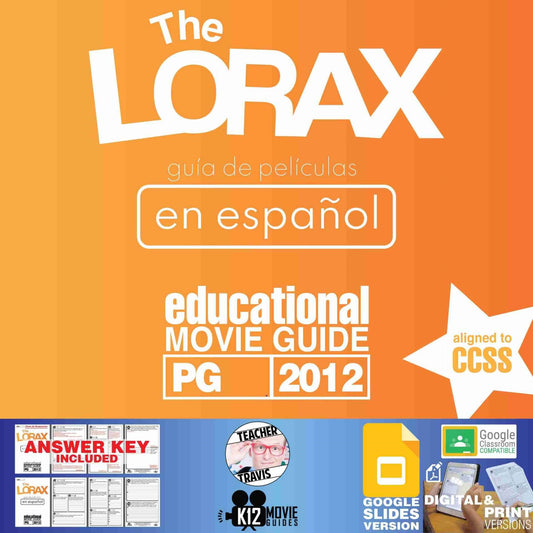 The Lorax Movie Guide in Spanish | Español | Sostenibilidad Ambienta (PG - 2012) Cover