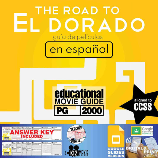 The Road to El Dorado Movie Guide in Spanish | Español | Mesoamerican (PG-2000) Cover