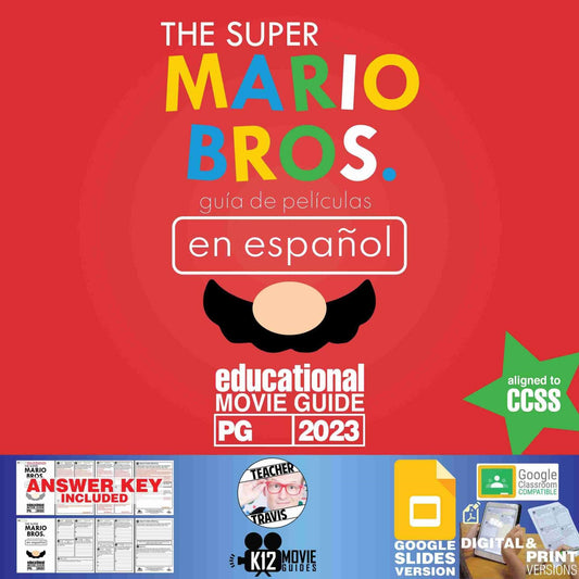 The Super Mario Bros. Movie Guide in Spanish | Español (PG - 2023) Cover